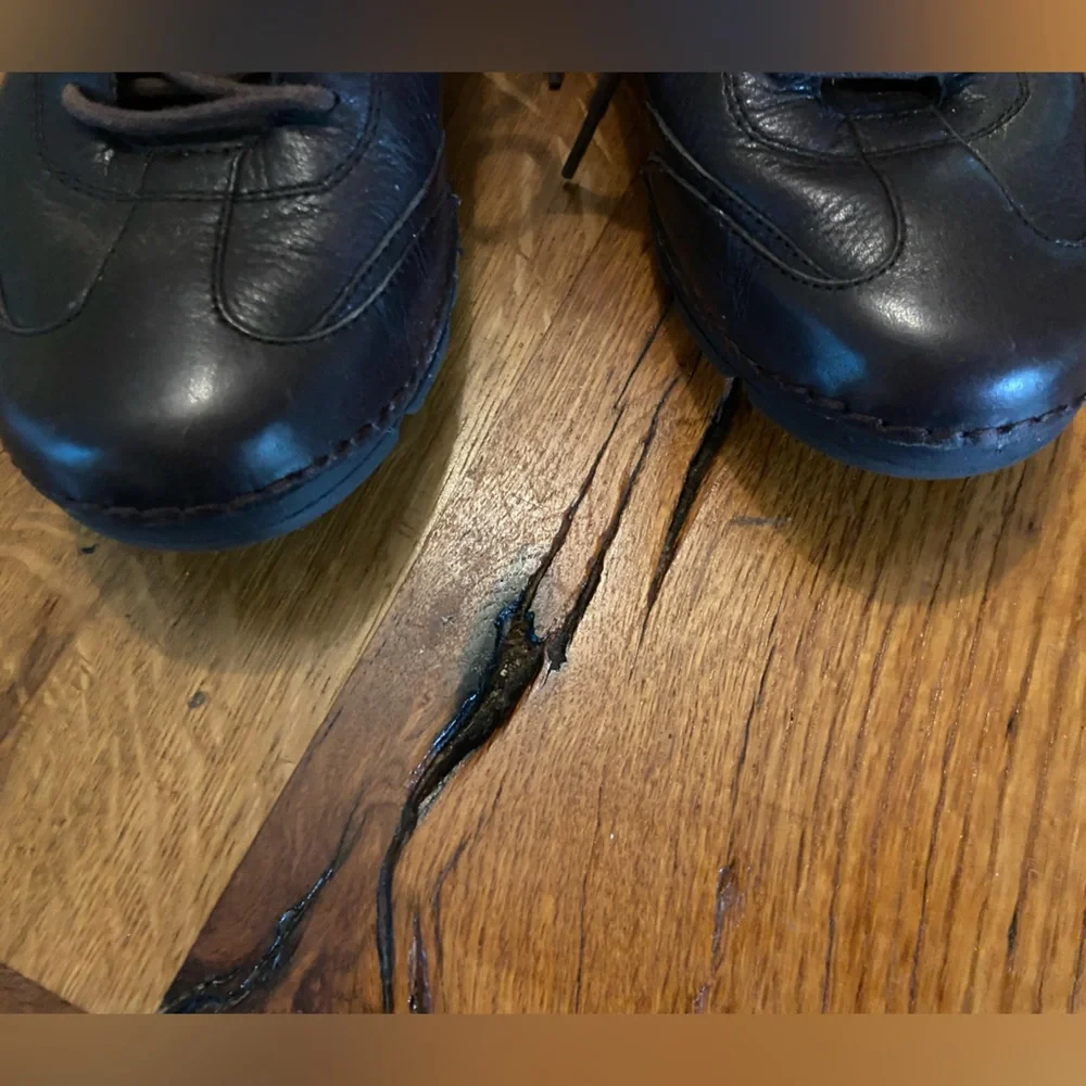 Rockport Brown Tie Flat Comfort Shoe, Excellent Condition, Size 7.5 - Picture 2 of 8